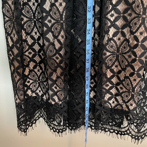 Nordstrom Black Fit & Flare Midi Dress - Picture 8 of 11